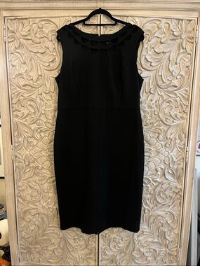 Ann Taylor Black Sheath Dress